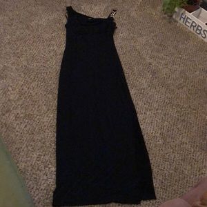 Calvin Klein Black Long Dress